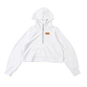 USC Trojans Women's lululemon White Scuba Oversized 1/2 Zip Hoodie